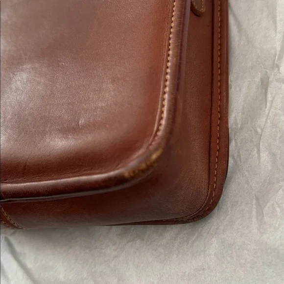 Coach brown Vintage Crossbody turnlock compartment bag - Picture 8 of 16